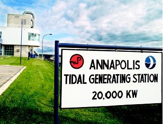 The Annapolis Tidal Generating Station in Nova Scotia, Canada is capable of generating 30 million kilowatt-hours annually—enough to power 4,000 homes—by using tidal energy in the Bay of Fundy. It is one of only two commercial producers of electricity from tidal power; the second one is located in France.