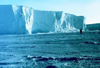 The vast ice sheets of Greenland and Antarctica provide the oldest records of ancient climatic conditions. Physical and chemical characteristics of deep ice layers give scientists information regarding the environment in which the ice formed.